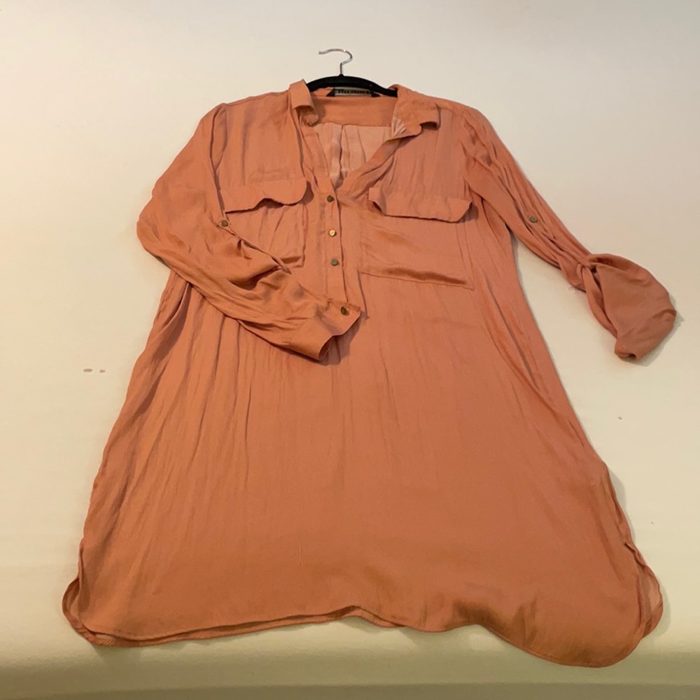 Silky tunic from Zara